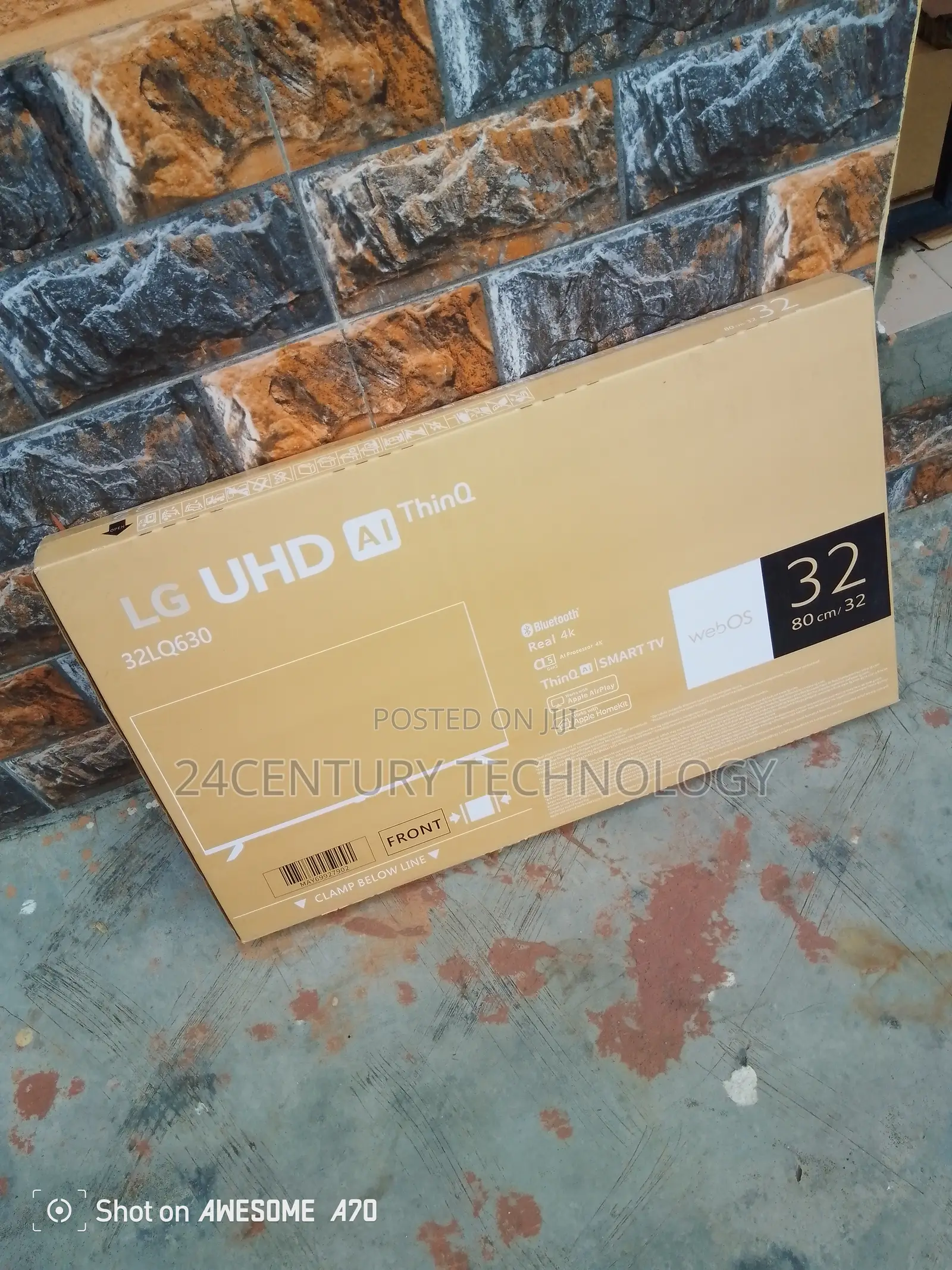 Lg 32" Uhd Ai Tv – Apple Homekit Webos Inside