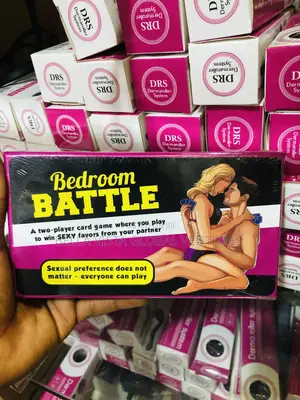Bedroom Battle Sex Couple Game Card