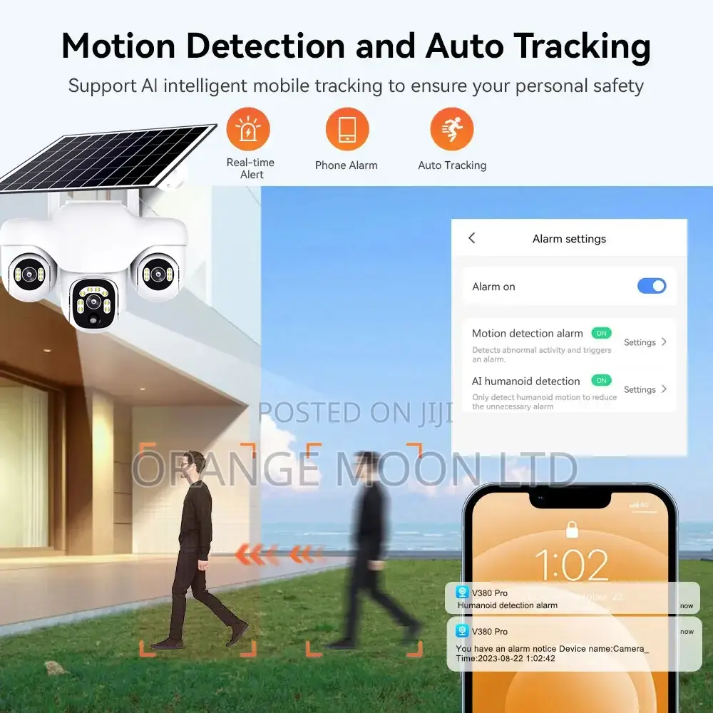 15mp Motorised Tripple Lens PTZ CCTV Camera