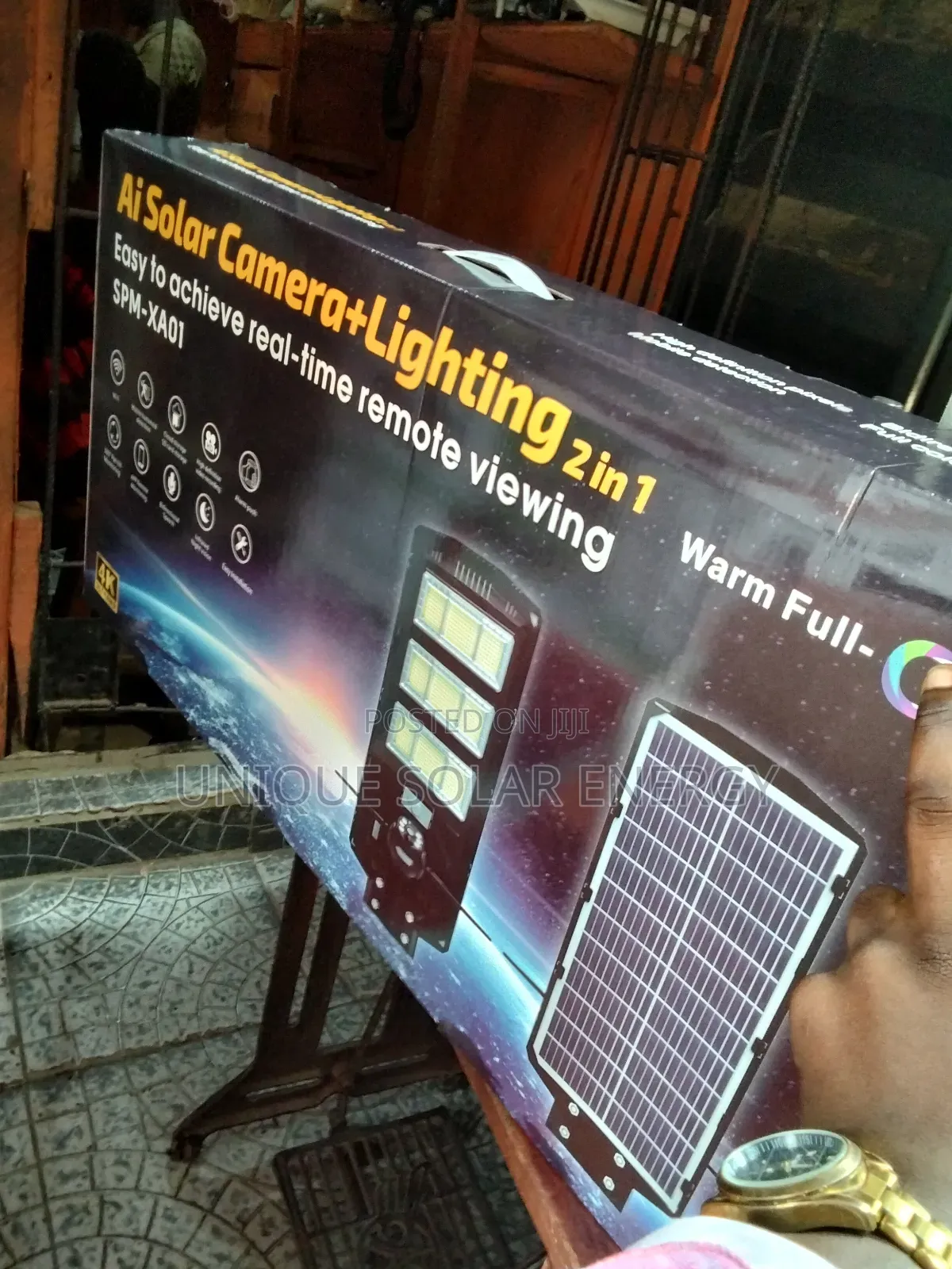 Ai Solar Camera With Lighting