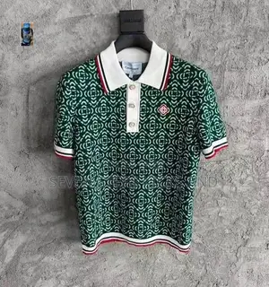 Original Quality Casablanca Luxury Collar-Neck Polo Shirt