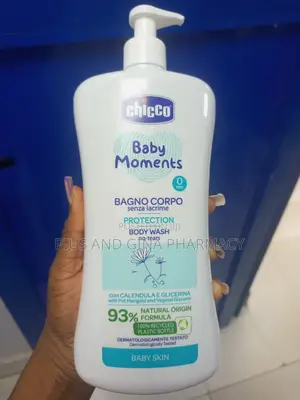Photo - Chicco Baby Moments Body Wash -1000ml