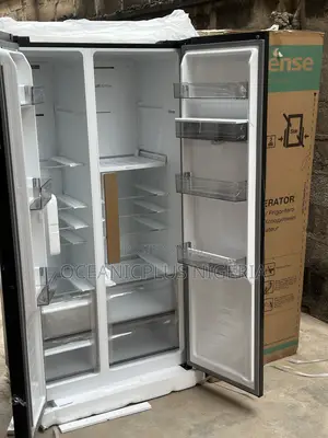 Hisense Aquaquench 529l Side by Side Refrigerator 5p558nmsg