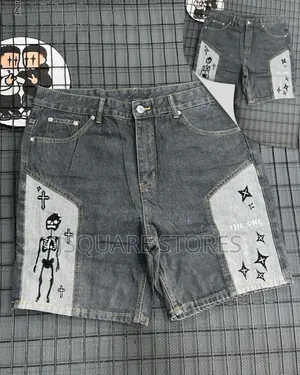 Luxury Men Jean Knickers/Shorts