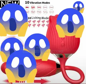 Photo - Double Rose Sucker Vibrator