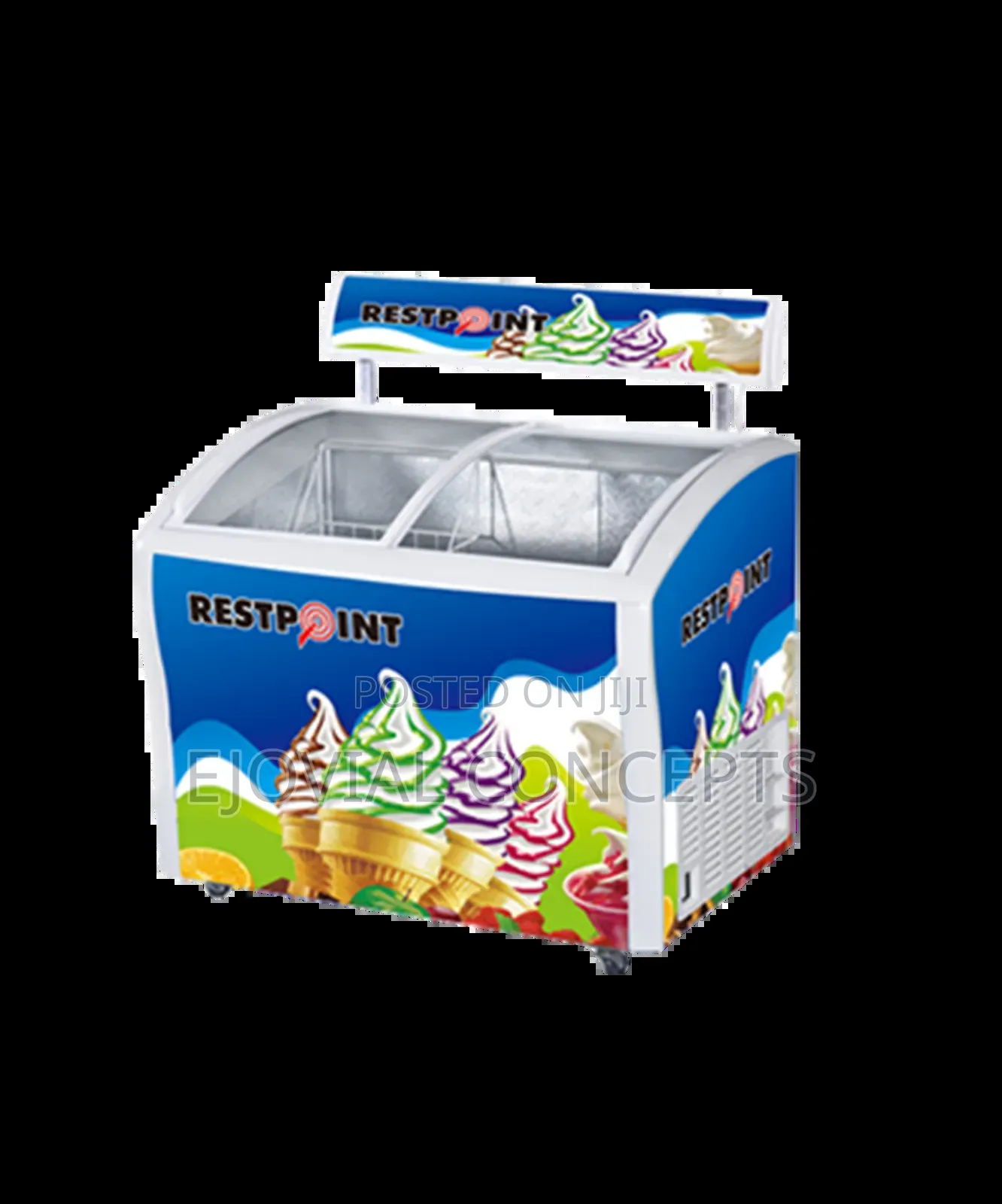 Restpoint Ice Cream Showcase Cooler Rp-300dc