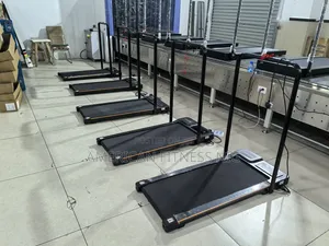 American Fitness Flat Treadmill With Handle