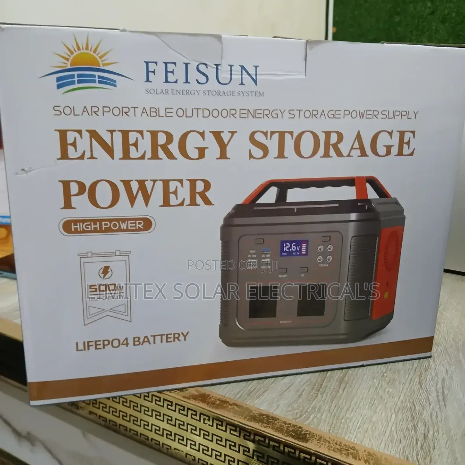 High Quality 500w Solar Generator With Complete Kit
