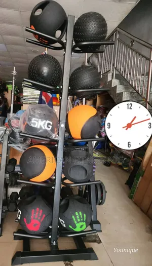 American Fitness Medical Ball Stand