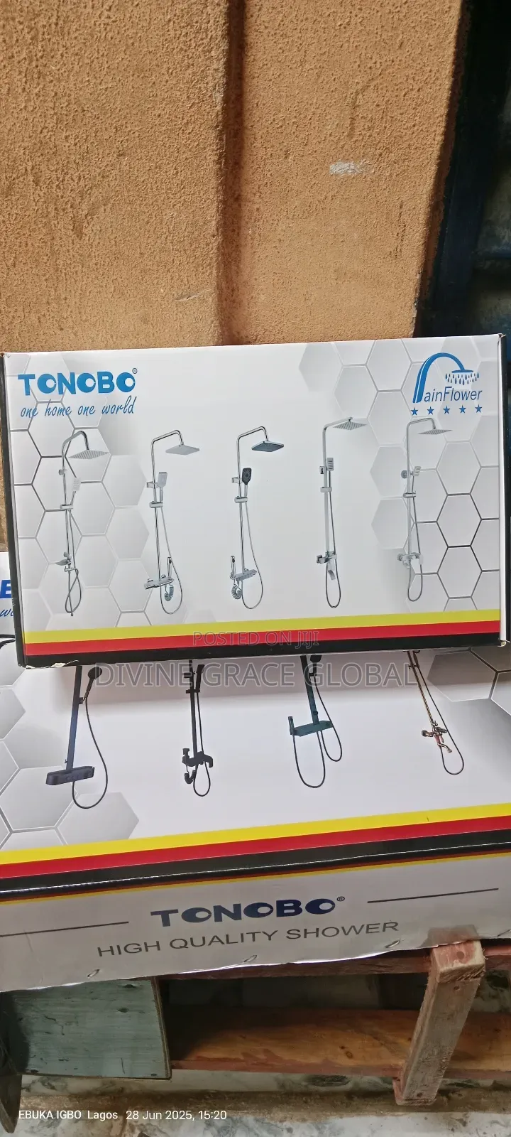 Tonobo Shower Set