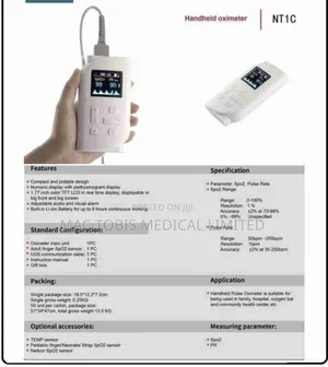 Handheld Pulse Oximeter Nt1c