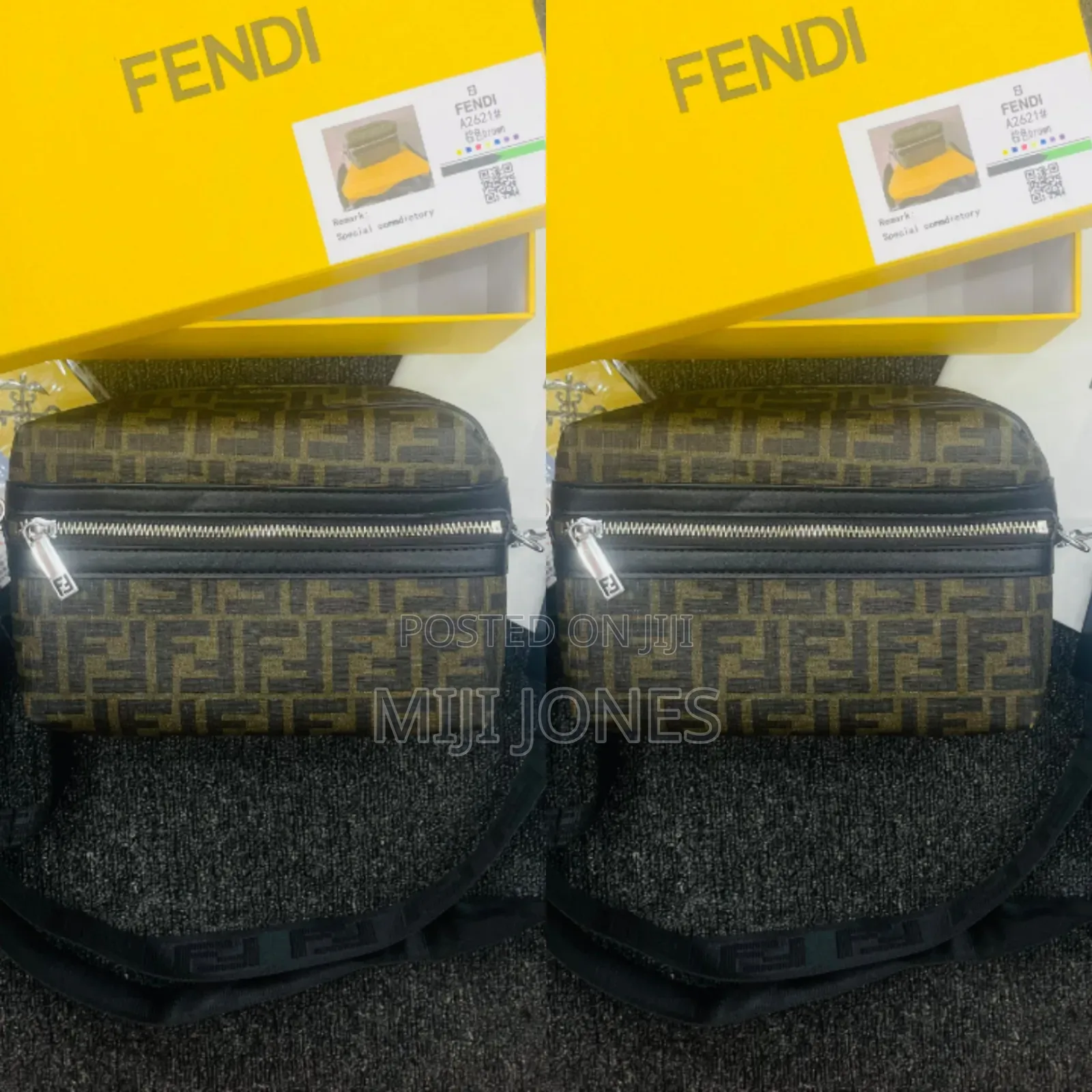 *Fendi Inspired Puff Shoulder Bag*