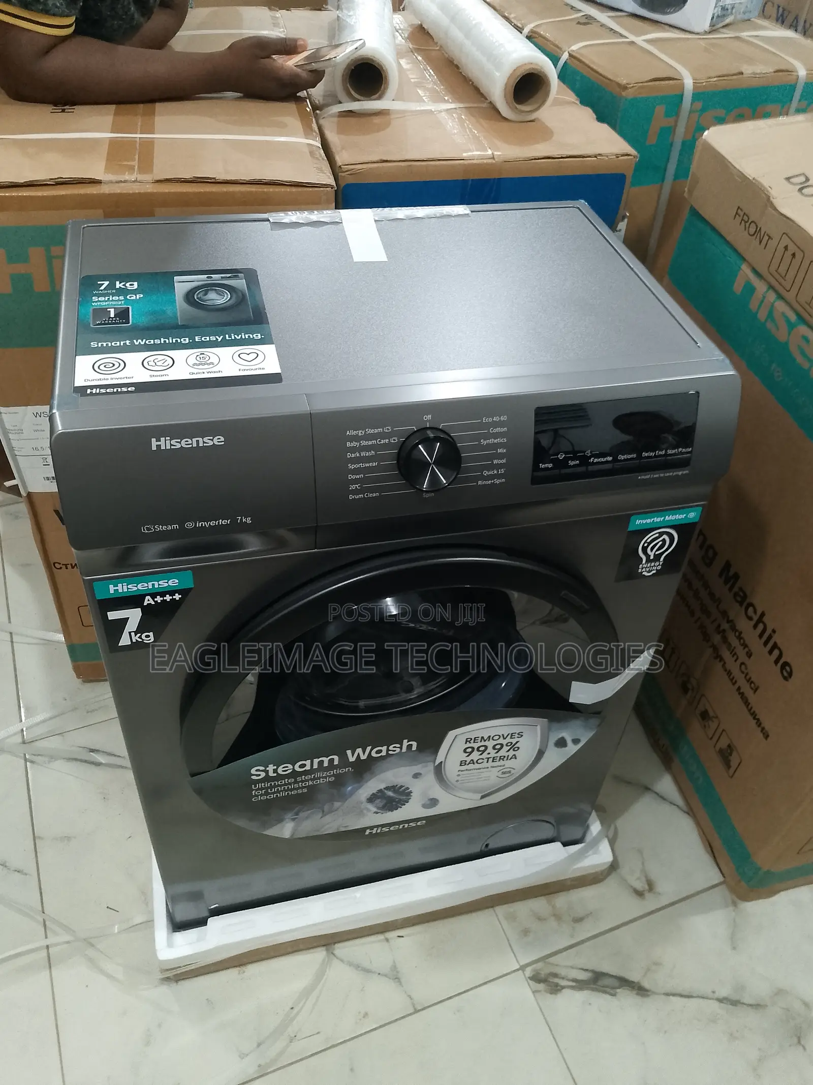 Multi-Program Hisense Wm 7012 WFQP Automatic Washer