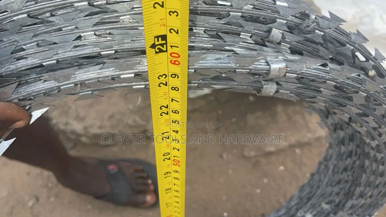 Galvanized Razor Wire / Razor Barbed Wire