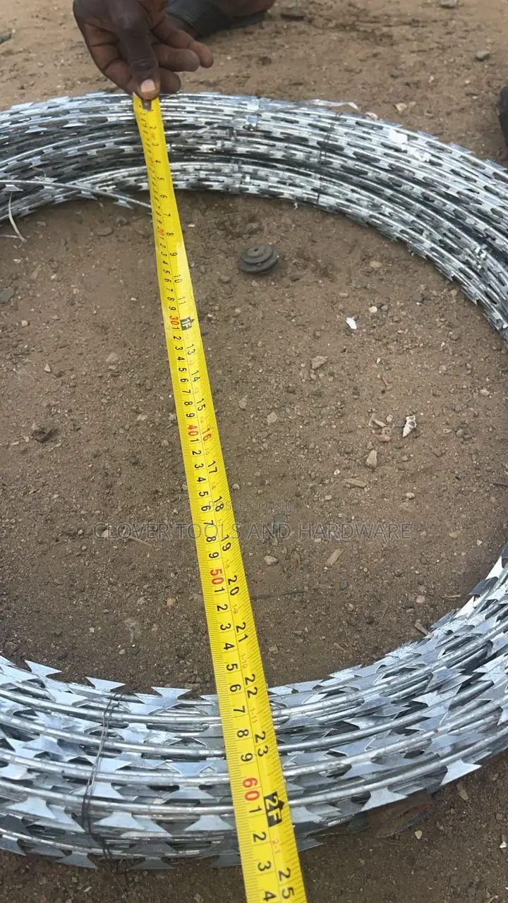 Galvanized Razor Wire / Razor Barbed Wire