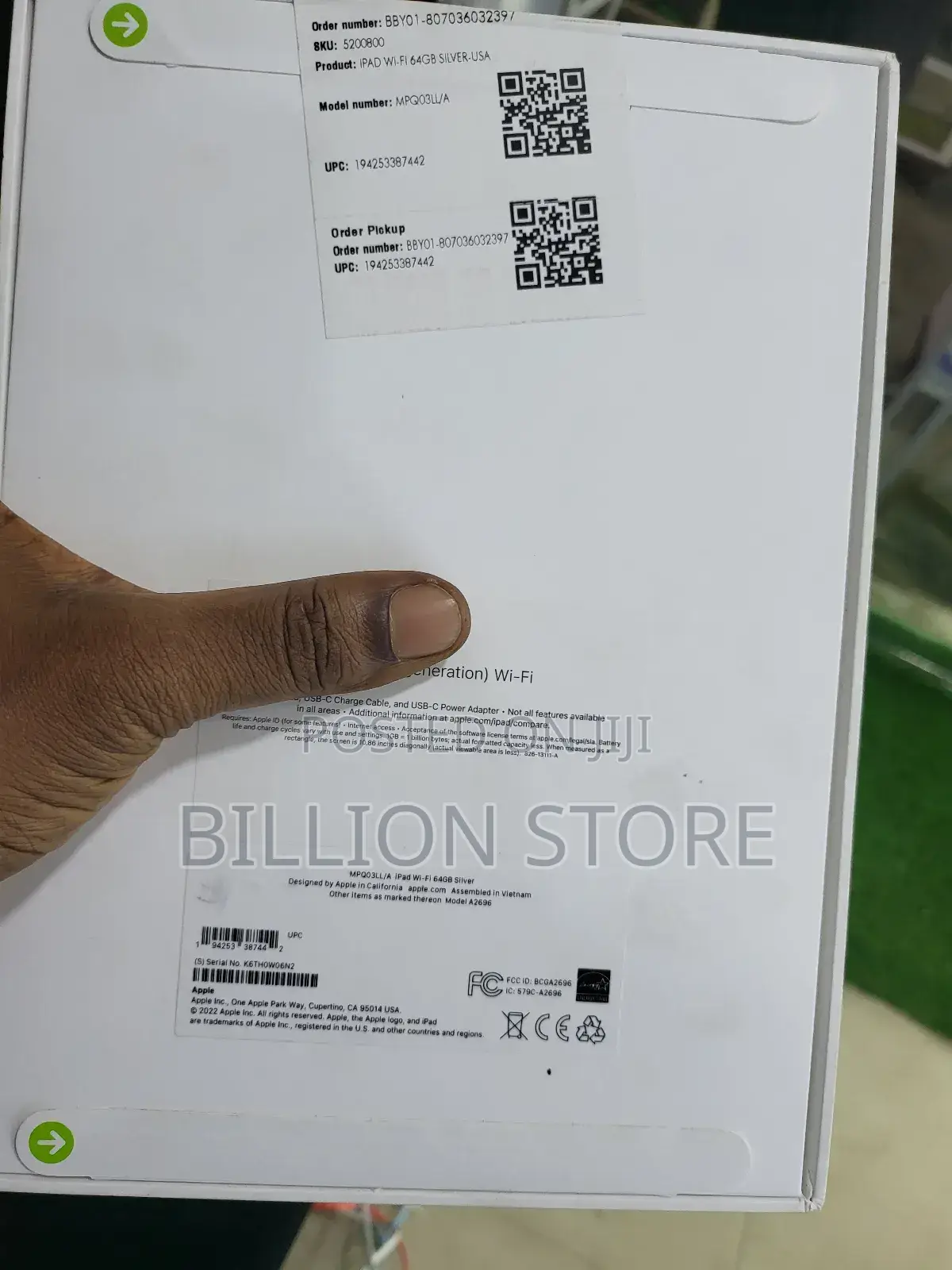 New Apple iPad (2025) 128 GB Silver