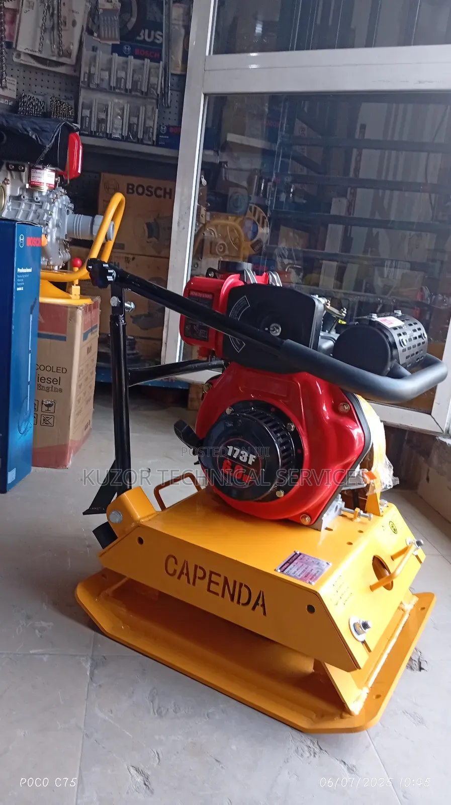 Capenda Diesel Plate Compactor Machine