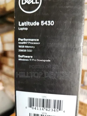 New Laptop Dell Latitude 5430 16GB Intel Core I7 SSD 256GB