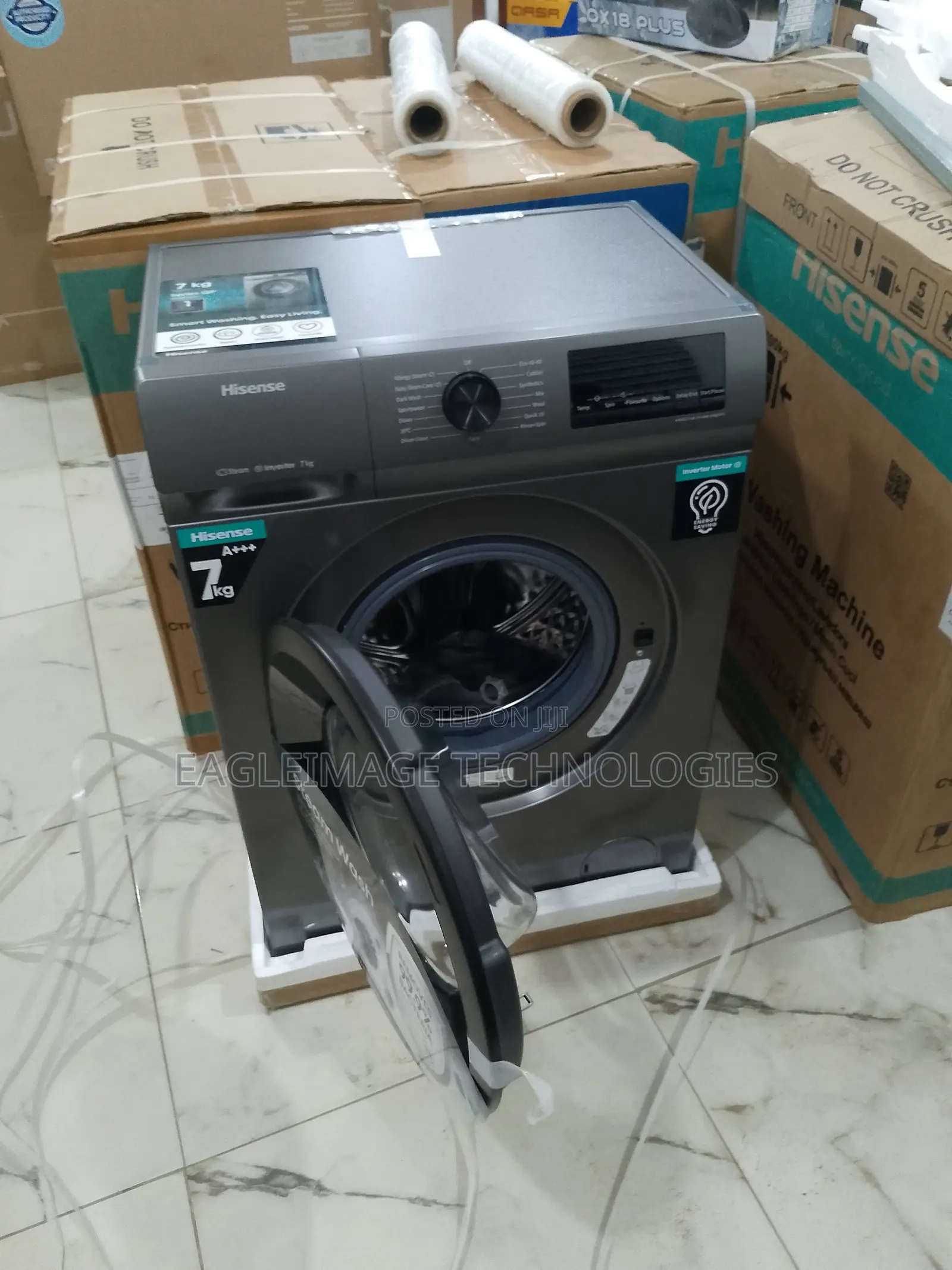 Compact Drum Hisense Wm 7012 WFQP Inverter Washer