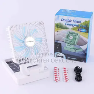 Photo - Solar Rechargeable Fan