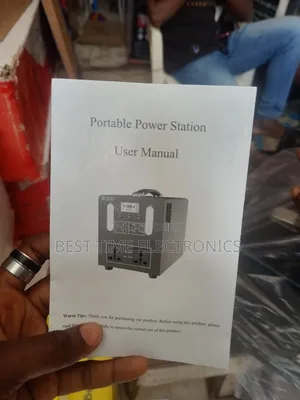 300w Portable Solar Generator With 100watts Panel