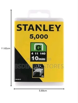 Stanley Heavy Duty Cable Staples 5000pcs Type G 10 Mm