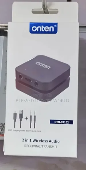 Onten 2 in 1 Wireless Bluetooth Audio Receiver + Transmitter