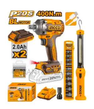 Ingco Impact Wrench- 20v