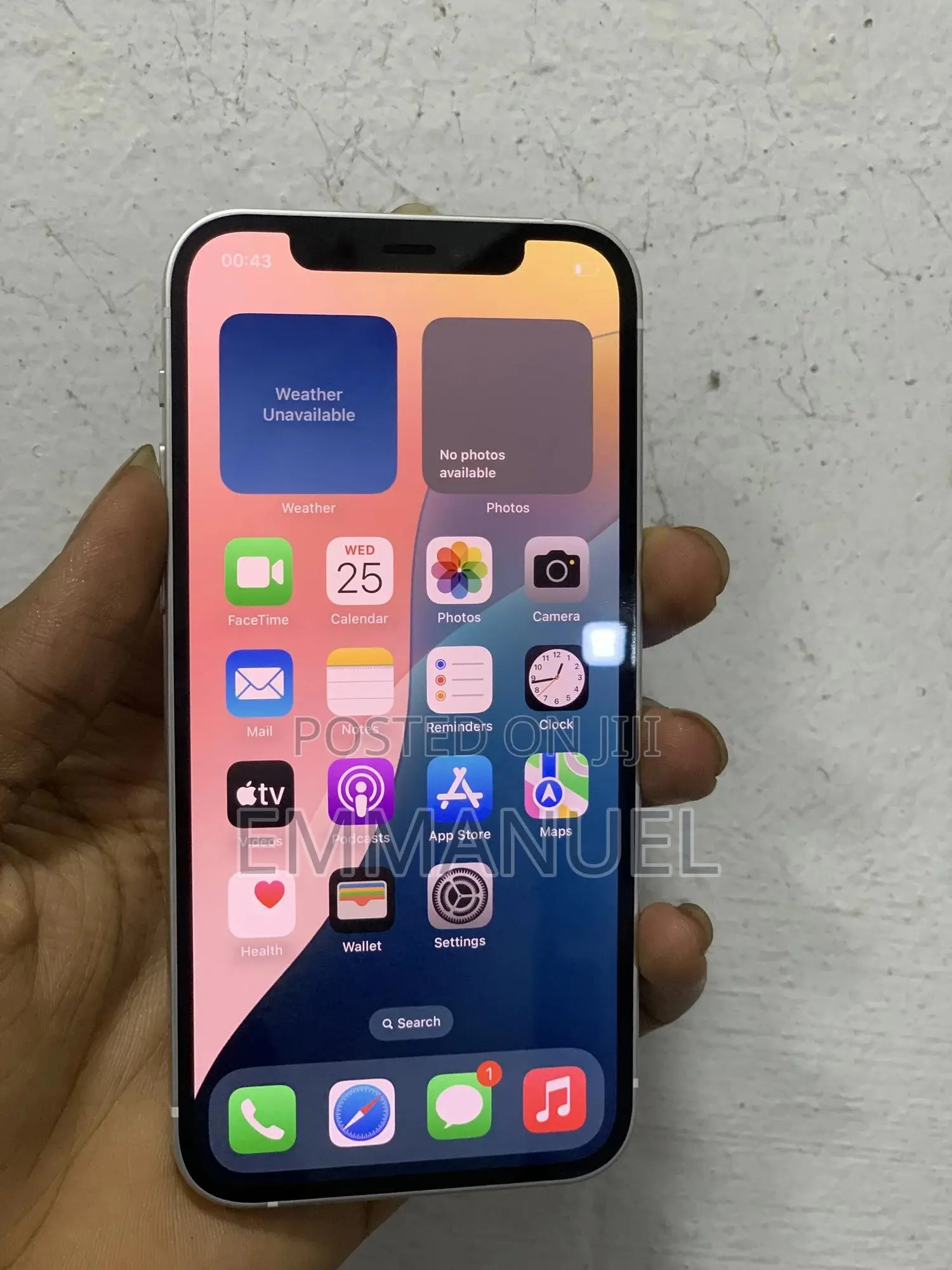 New Apple iPhone 12 128 GB White