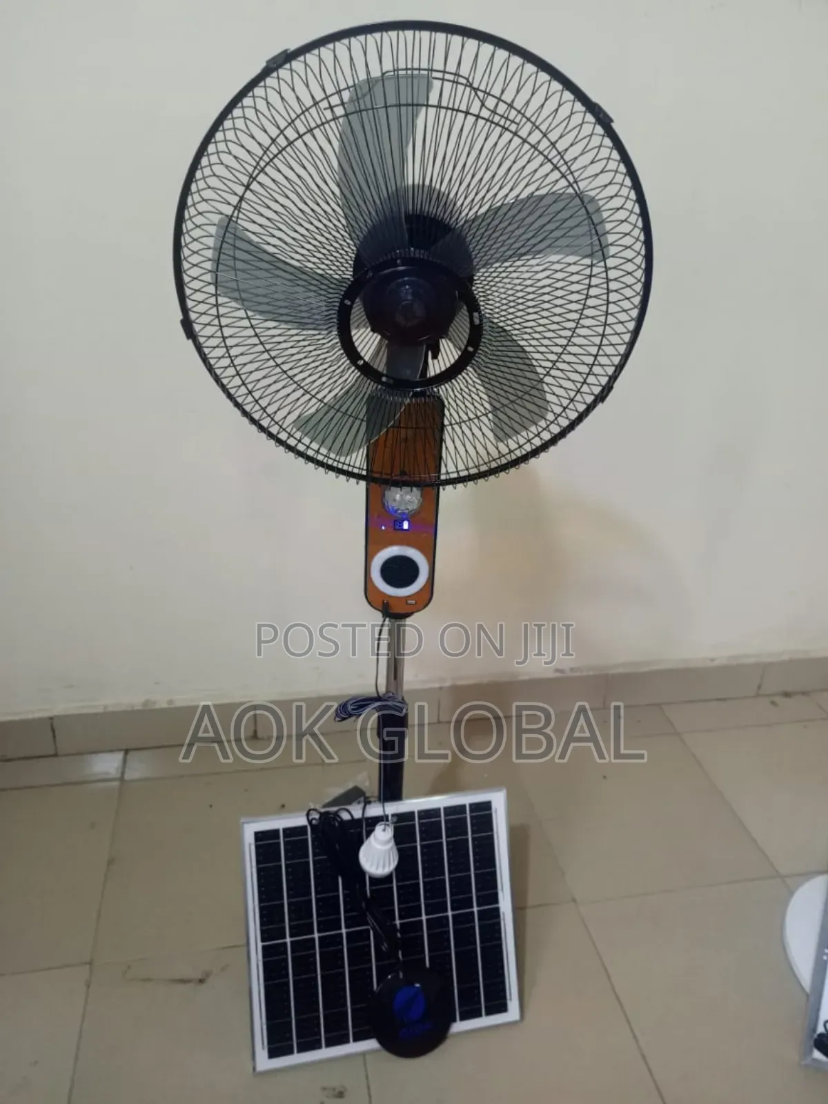 Solar Standing Fan 16"(268)