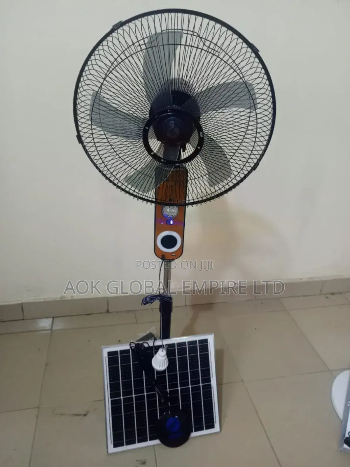 Solar Standing Fan 16"(268)