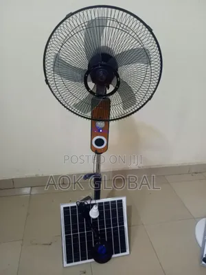 Solar Standing Fan 16"(268)