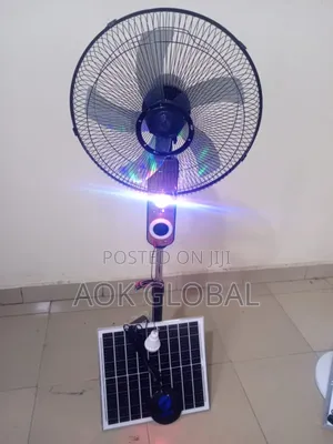 Solar Standing Fan 16"(268)