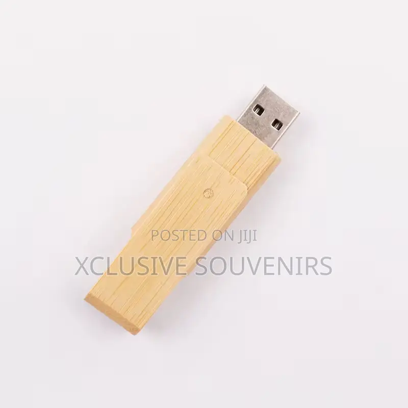 16gb Bamboo Swivel Fancy Design USB Flash Drive