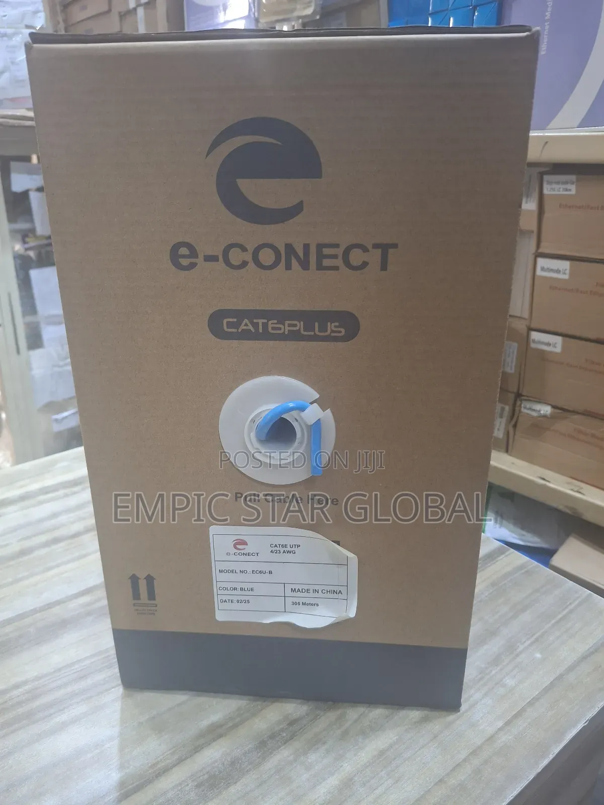 E-Connect Cat6e Ethernet Cable Utp