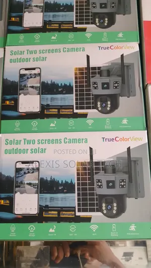 3 Lens Solar Ptz Camera