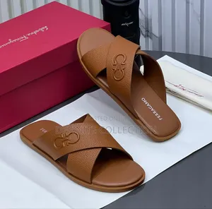 Salvatore Ferragamo Leather Slippers