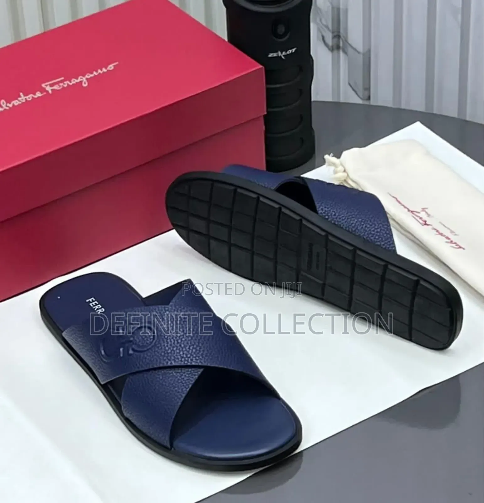 Salvatore Ferragamo Leather Slippers