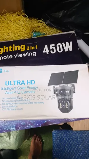Ptz 3 Lens  Solar Camera
