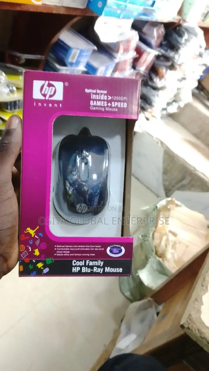 Hp Invent Optical Sensor Wired Gaming Mouse