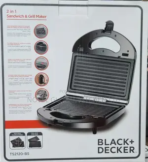 Black+Decker Toaster+Grill Machine