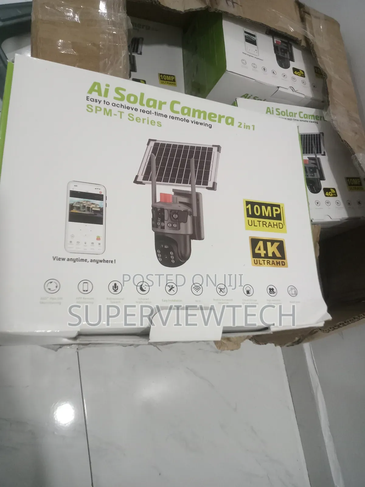 Ai Solar Ultra Hd Multi Lens CCTV Camera