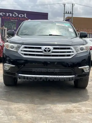 Toyota Highlander Limited 2012 Black