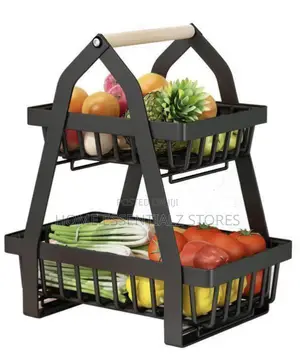 Fruits Vegetables Holder Basket With Carrier