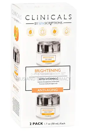 Photo - Clinicals Brightening Vitamin C Day Night Cream Set X 2