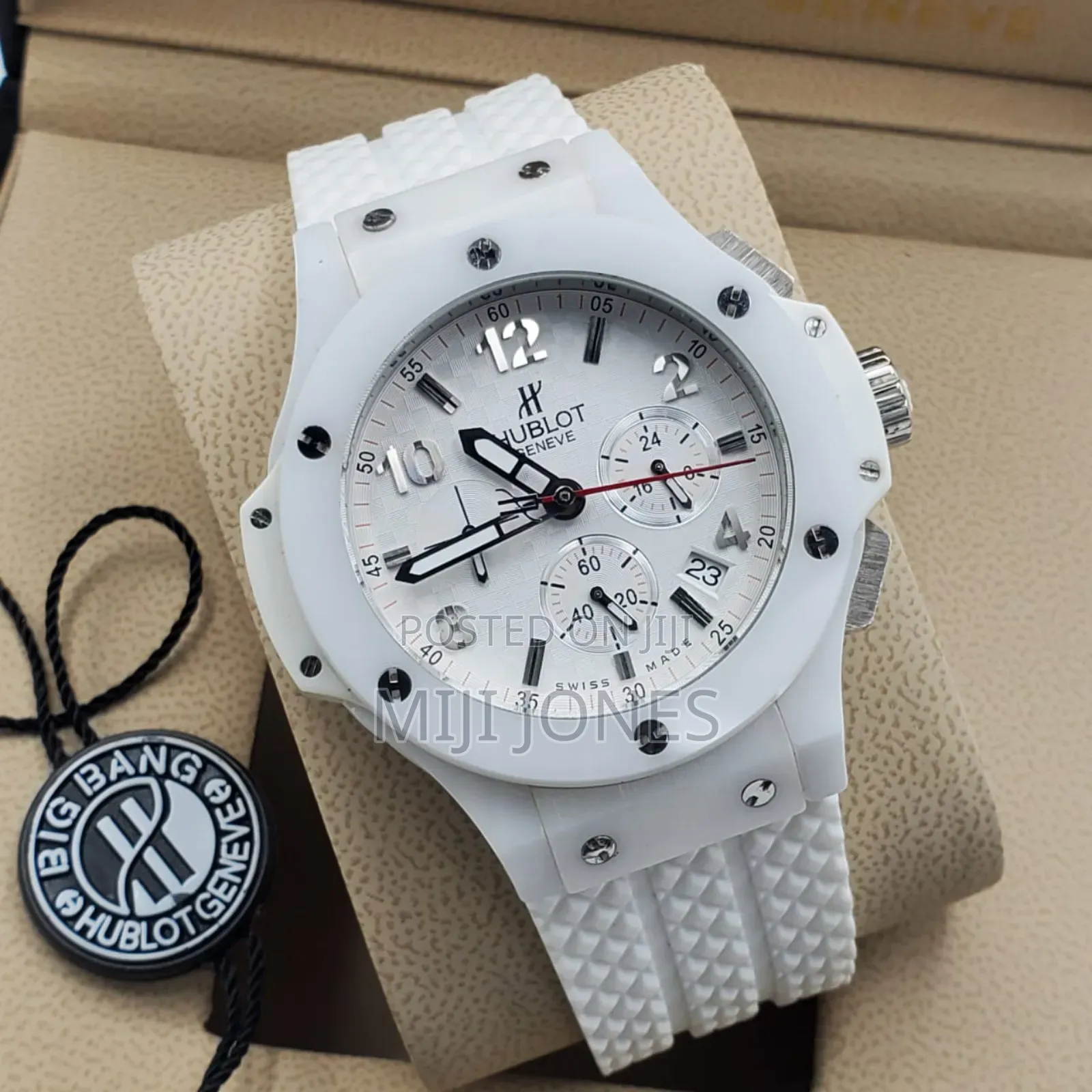 Big Bang White Strap Elegance