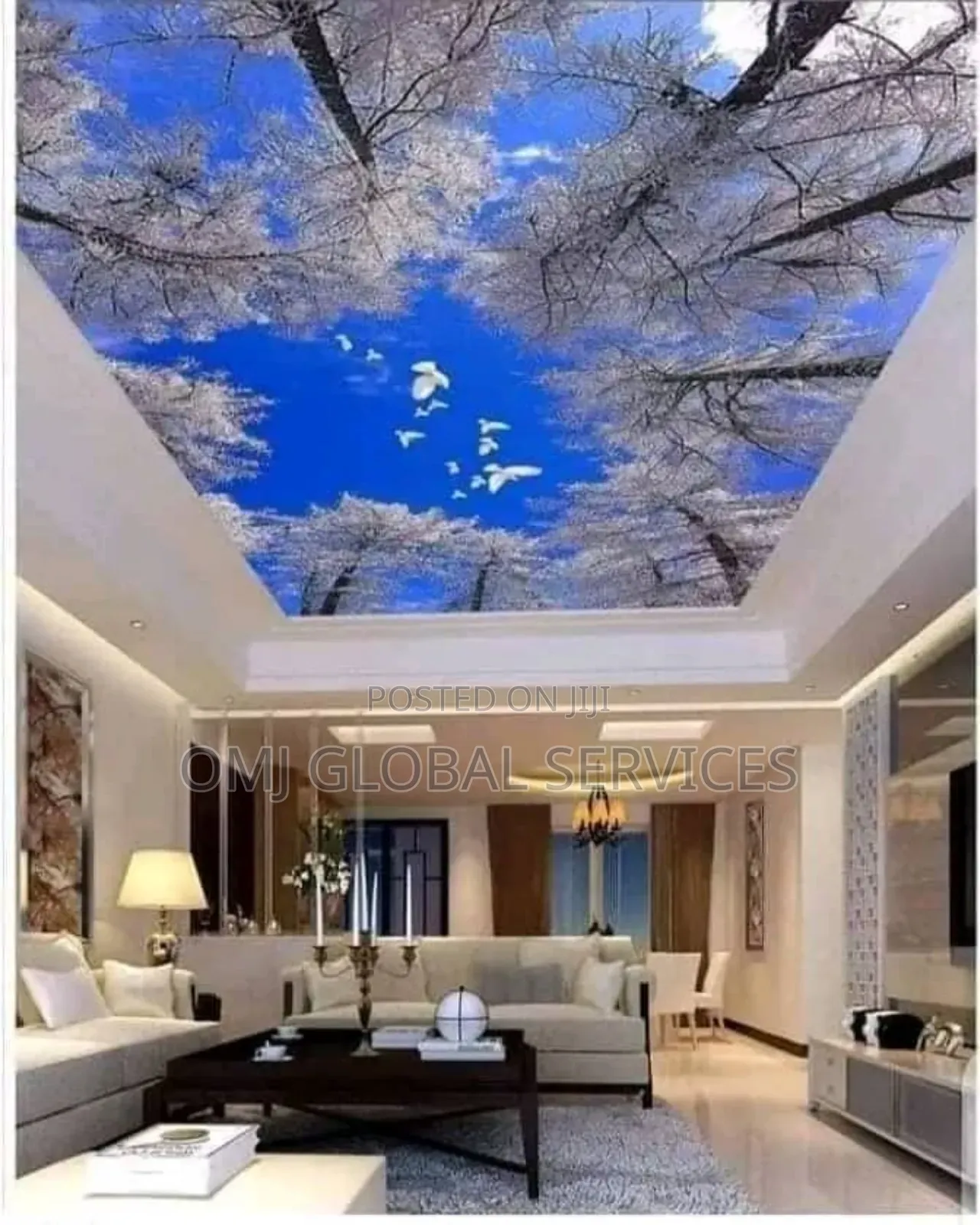 Stretching Ceiling Delivery