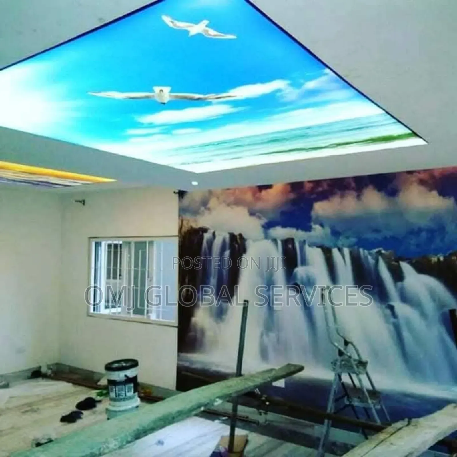 Stretching Ceiling Delivery