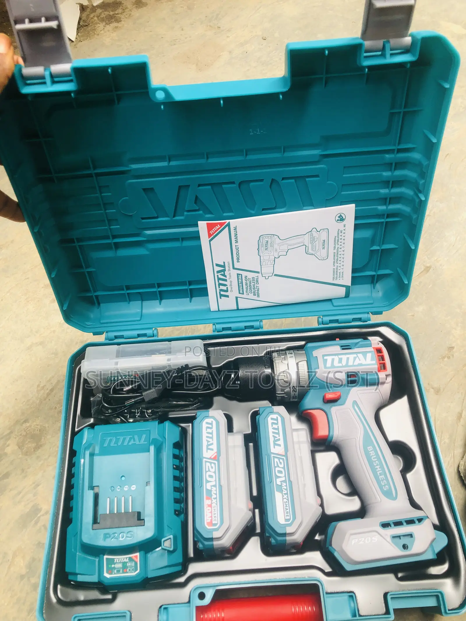 Total Brushless Impact Drill