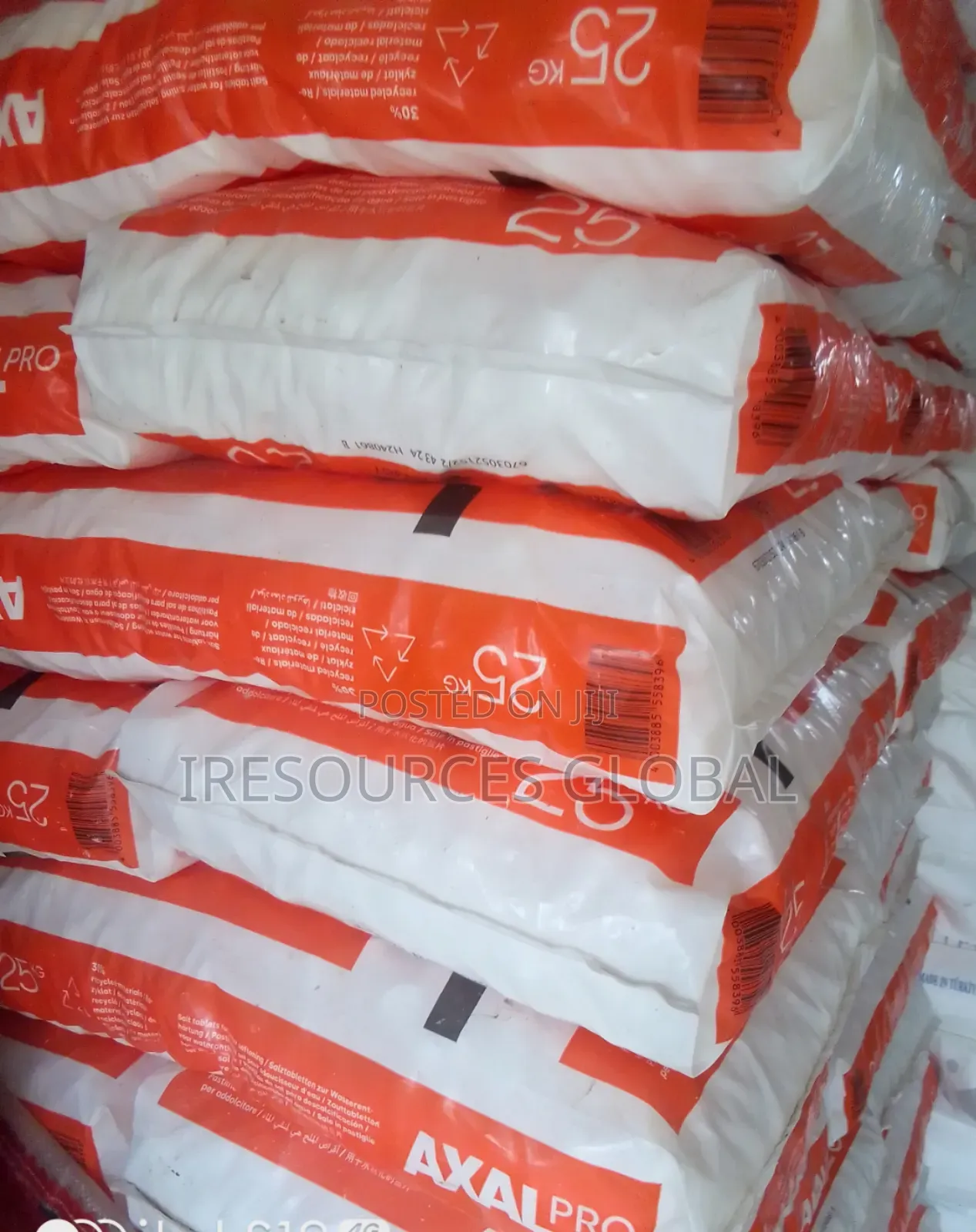 Industrial Salt Tablets (Axal Pro) 25kg